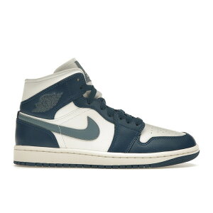 Jordan �W���[�_�� ���f�B�[�X �X�j�[�J�[ �yJordan 1 Mid French Blue (Women's)�z �T�C�Y US_W_10 Sky J French Blue/Sail/Ozone Blue
