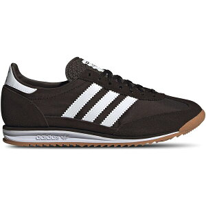 adidas �A�f�B�_�X ���f�B�[�X �X�j�[�J�[ �yadidas SL 72 OG Dark Brown White (Women's)�z �T�C�Y US_9(26.0cm) Dark Brown/Cloud White/Gum