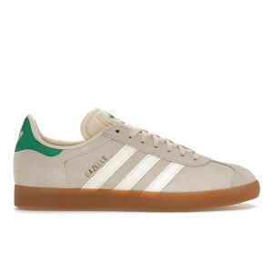 adidas �A�f�B�_�X ���f�B�[�X �X�j�[�J�[ �yadidas Gazelle Wonder White Green Gum (Women's)�z �T�C�Y US_W_10.5 Wonder White/Cream White/Gum