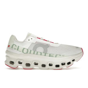 On �I�� ���f�B�[�X �X�j�[�J�[ �yOn Running Cloudmonster White Lima (Women's)�z �T�C�Y US_6.5(23.5cm) White/Lima