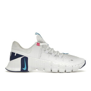 Nike �i�C�L ���f�B�[�X �X�j�[�J�[ �yNike Free Metcon 5 White Aquarius Blue (Women's)�z �T�C�Y US_W_10 White/Fierce Pink/Deep Royal Blue/Aquarius Blue