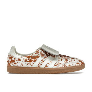adidas �A�f�B�_�X ���f�B�[�X �X�j�[�J�[ �yadidas Samba LT Cow Print Brown White (Women's)�z �T�C�Y US_9.5(26.5cm) Off White/Lucid Pink/Gum Four