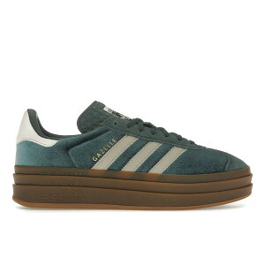 adidas �A�f�B�_�X ���f�B�[�X �X�j�[�J�[ �yadidas Gazelle Bold Mineral Green Velvet (Women's)�z �T�C�Y US_9(26.0cm) Mineral Green/Putty Grey/Mineral Green