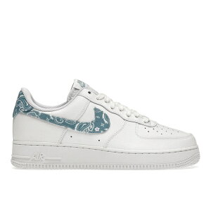 Nike �i�C�L ���f�B�[�X �X�j�[�J�[ �yNike Air Force 1 Low '07 Essential White Worn Blue Paisley (Women's)�z �T�C�Y US_W_11 White/Worn Blue-White