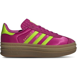 adidas �A�f�B�_�X ���f�B�[�X �X�j�[�J�[ �yadidas Gazelle Bold Slime Fuchsia (Women's)�z �T�C�Y US_9(26.0cm) Semi Solar Slime/Lucid Fuchsia