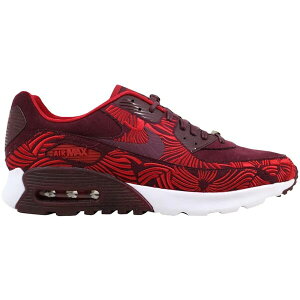 Nike �i�C�L ���f�B�[�X �X�j�[�J�[ �yNike Air Max 90 Ultra LOTC QS Shanghai (Women's)�z �T�C�Y US_W_11 Night Maroon/Night Maroon-Gym Red