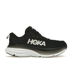 Hoka One One �z�J�I�l�I�l ���f�B�[�X �X�j�[�J�[ �yHoka One One Bondi 8 Black White (Women's)�z �T�C�Y US_6(23.0cm) Black/White
