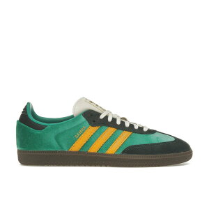 adidas �A�f�B�_�X ���f�B�[�X �X�j�[�J�[ �yadidas Samba OG Court Green Preloved Yellow (Women's)�z �T�C�Y US_9(26.0cm) Court Green/Preloved Yellow/Collegiate Green