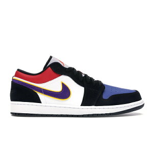 Jordan ジョーダン メンズ スニーカー 【Jordan 1 Low Lakers Top 3】 サイズ US_10(28.0cm) Black/Court Purple-University Gold-Bright Crimson-Game Royal-White