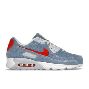 Nike �i�C�L �����Y �X�j�[�J�[ �yNike Air Max 90 Denim Light Wash�z �T�C�Y US_11.5(29.5cm) Blue/Denim