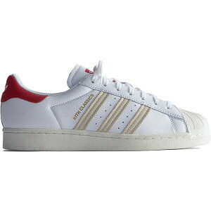 adidas AfB_X Y Xj[J[ yadidas Superstar Kith Classics White Redz TCY US_9.5(27.5cm) White/Red