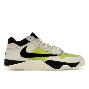 Jordan �W���[�_�� �����Y �X�j�[�J�[ �yJordan Jumpman Jack TR Travis Scott Bright Cactus�z �T�C�Y US_6(24.0cm) Muslin/Black/Bright Cactus