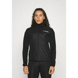 アディダス レディース テニス スポーツ WINDFL - Fleece jacket - black