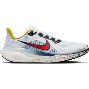 Nike �i�C�L �����Y �X�j�[�J�[ �yNike Air Zoom Pegasus 41 White Psychic Blue Speed Red�z �T�C�Y US_12.5(30.5cm) White/Psychic Blue/Speed Yellow/Speed Red