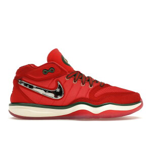 Nike �i�C�L �����Y �X�j�[�J�[ �yNike Air Zoom GT Hustle 2 Christmas�z �T�C�Y US_M_4.5 Track Red/Metallic Silver/Mystic Red/Fir