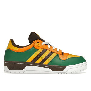 adidas AfB_X Y Xj[J[ yadidas Rivalry Low Human Made Greenz TCY US_M_4 Green/Cloud White/Supplier Colour