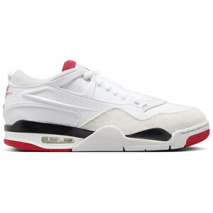 Jordan �W���[�_�� �����Y �X�j�[�J�[ �yJordan 4 RM White Fire Red�z �T�C�Y US_M_13 White/Varsity Red-Black-Neutral Grey
