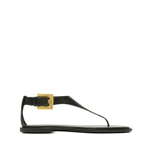 �o���}�� ���f�B�[�X �T���_�� �V���[�Y Anthem toe-post sandals Black