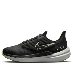 Nike �i�C�L ���f�B�[�X �X�j�[�J�[ Black �y(WMNS) Nike Air Zoom Winflo 9 Shield 'Black White Volt' DM1104-001�z �T�C�Y US_7(24.0cm)
