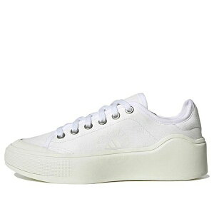 adidas �A�f�B�_�X ���f�B�[�X �X�j�[�J�[ WHITE �y(WMNS) adidas Court x Stella McCartney HQ8675�z �T�C�Y US_W_4.5