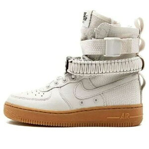Nike �i�C�L ���f�B�[�X �X�j�[�J�[ Light Bone-Gum Med Brown �y(WMNS) Nike SF Air Force 1 High 'Light Bone' 857872-004�z �T�C�Y US_7.5(24.5cm)