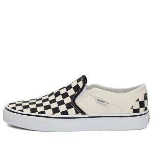 Vans oY fB[X Xj[J[ Black and White y(WMNS) Vans Asher 'Checkerboard Black White' VN000VOSAPKz TCY US_9(26.0cm)
