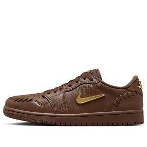 Air Jordan �W���[�_�� ���f�B�[�X �X�j�[�J�[ Cacao Wow/Cacao Wow/Metallic Gold �y(WMNS) Air Jordan 1 Method of Make 'Cacao Wow' FN5032-201�z �T�C�Y US_5(22.0cm)