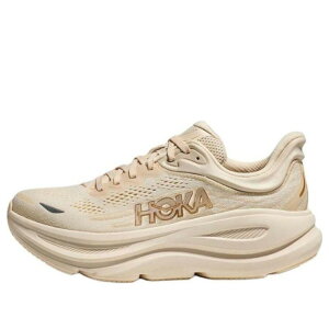 HOKA ONE ONE �z�J�I�l�I�l ���f�B�[�X �X�j�[�J�[ Vanilla/Birch �y(WMNS) HOKA ONE ONE Bondi 9 'Vanilla Birch' 1162012-VCH�z �T�C�Y US_5.5(22.5cm)