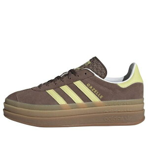 adidas �A�f�B�_�X ���f�B�[�X �X�j�[�J�[ Earth Strata/Powder Yellow/Cloud White �y(WMNS) adidas Gazelle Bold 'Earth Strata Powder Yellow' JI2697�z �T�C�Y US_7(24.0cm)