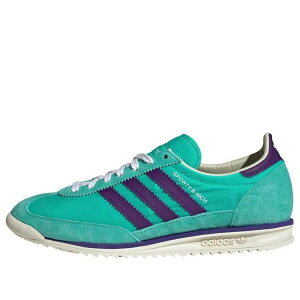 adidas �A�f�B�_�X ���f�B�[�X �X�j�[�J�[ Mint Rush/Power Purple/Cream White �y(WMNS) adidas x Sporty & Rich SL 72 OG 'Teal Power Purple' JS0261�z �T�C�Y US_9(26.0cm)