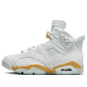 Air Jordan �W���[�_�� ���f�B�[�X �X�j�[�J�[ Pure Platinum/Glacier Blue/Metallic Gold �y(WMNS) Air Jordan 6 Retro 'Pearl' DQ4914-074�z �T�C�Y US_7.5(24.5cm)