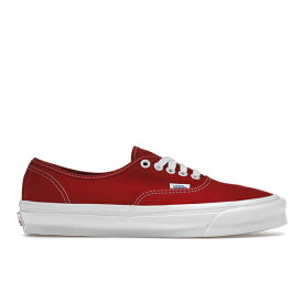 Vans バンズ メンズ スニーカー 【Vans OG Authentic LX】 サイズ US_4.5(23.5cm) Red