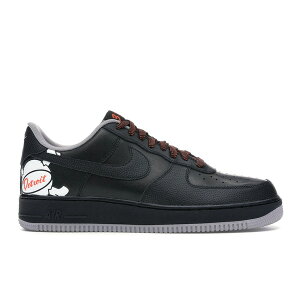 Nike �i�C�L �����Y �X�j�[�J�[ �yNike Air Force 1 Low Detroit Away�z �T�C�Y US_12(30.0cm) Black/Black-Atmosphere Grey-Turf Orange-White