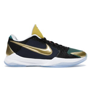 Nike �i�C�L �����Y �X�j�[�J�[ �yNike Kobe 5 Protro Undefeated What If Multi�z �T�C�Y US_9(27.0cm) Black/Metallic Gold-University Red-White