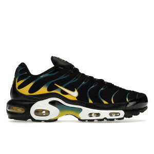 Nike �i�C�L �����Y �X�j�[�J�[ �yNike Air Max Plus Black Teal Yellow�z �T�C�Y US_12(30.0cm) Black/White/University Gold/Teal