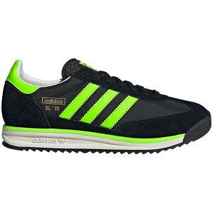 adidas �A�f�B�_�X �����Y �X�j�[�J�[ �yadidas SL 72 RS Core Black Solar Green Off White�z �T�C�Y US_12.5(30.5cm) Core Black/Solar Green/Off White