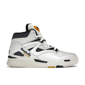 Reebok ���[�{�b�N �����Y �X�j�[�J�[ �yReebok Pump Omni Zone II Chalk�z �T�C�Y US_M_14 Chalk/Navy-Gold
