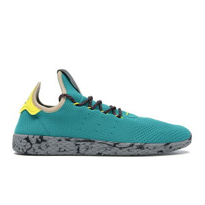 adidas �A�f�B�_�X �����Y �X�j�[�J�[ �yadidas Tennis HU Pharrell Teal�z �T�C�Y US_12(30.0cm) Purple/Night Marine/Core Black