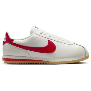 Nike �i�C�L �����Y �X�j�[�J�[ �yNike Cortez Leather Sail Gum Yellow University Red�z �T�C�Y US_11.5(29.5cm) Sail/Gum Yellow/University Red