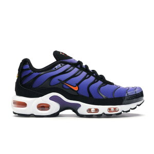 Nike �i�C�L �����Y �X�j�[�J�[ �yNike Air Max Plus OG Voltage Purple (2018)�z �T�C�Y US_M_4 Black/Total Orange-Voltage Purple