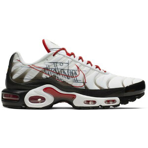Nike �i�C�L �����Y �X�j�[�J�[ �yNike Air Max Plus Graphic Paper�z �T�C�Y US_12(30.0cm) White/Black/Pure Platinum