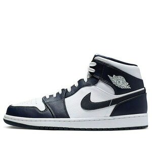 Air Jordan W[_ Y Xj[J[ yAir Jordan 1 Mid 'Obsidian White' 554724-174z TCY US_5(23.0cm)