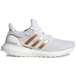 adidas �A�f�B�_�X ���f�B�[�X �X�j�[�J�[ �yadidas Ultra Boost 4.0 DNA White Copper Metallic (Women's)�z �T�C�Y US_W_10 Cloud White/Copper Metallic/Core Black