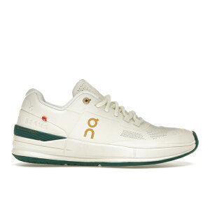On �I�� ���f�B�[�X �X�j�[�J�[ �yOn The Roger Pro Beams (Women's)�z �T�C�Y US_5.5(22.5cm) Ivory/Evergreen