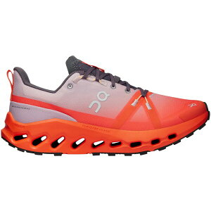 On �I�� ���f�B�[�X �X�j�[�J�[ �yOn Running Cloudsurfer Trail Waterproof Mauve Flame (Women's)�z �T�C�Y US_5.5(22.5cm) Mauve/Flame