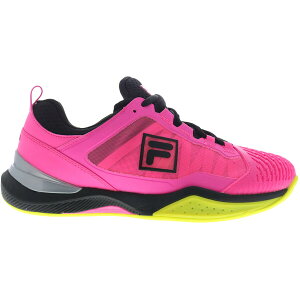 Fila �t�B�� ���f�B�[�X �X�j�[�J�[ �yFila Speedserve Energized Pink Yellow Black (Women's)�z �T�C�Y US_7.5(24.5cm) Pink/Yellow/Black