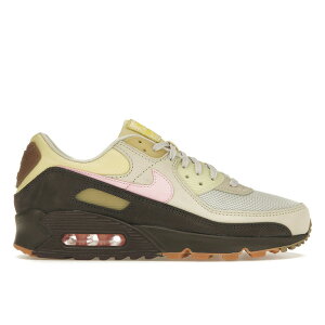 Nike �i�C�L ���f�B�[�X �X�j�[�J�[ �yNike Air Max 90 Cuban Link Velvet Brown (Women's)�z �T�C�Y US_7.5(24.5cm) Velvet Brown/Pink-Light British Tan