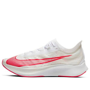 Nike �i�C�L �����Y �X�j�[�J�[ �yNike Zoom Fly 3 'White Laser Crimson' AT8240-101�z �T�C�Y US_11(29.0cm)