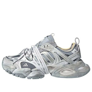 adidas �A�f�B�_�X �����Y �X�j�[�J�[ �yadidas XLG Runner Deluxe 'Gray Silver Metallic' JR9633�z �T�C�Y US_7(25.0cm)