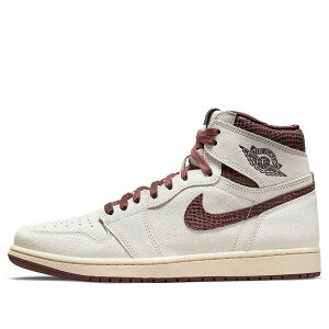 Jordan �W���[�_�� �����Y �X�j�[�J�[ �yAir Jordan 1 High OG x A Ma Maniere 'Airness' DO7097-100�z �T�C�Y US_12(30.0cm)